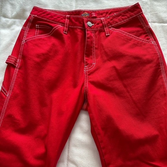 Dickies Red Carpenter Pants - Picture 2 of 6